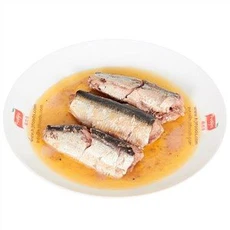 Ingeblikte sardines in olie